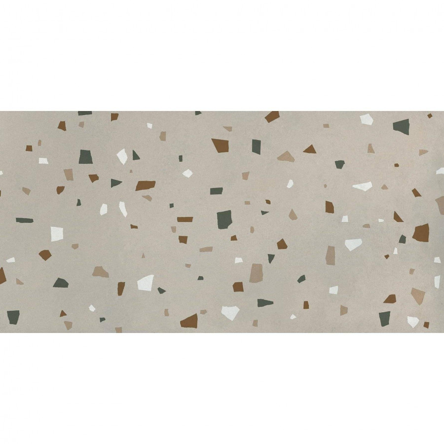 Керамогранит 120x60 9мм Nuances NU06BAC Tortora Coccio Sq. матовая коричневый Italgraniti