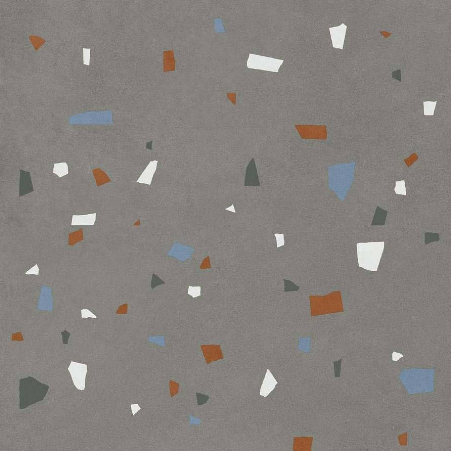 Керамогранит 80x80 9мм Nuances NU0388C Antracite Coccio Sq. матовая серый Italgraniti