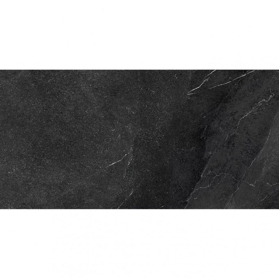 Керамогранит 120x60 9мм Shale SL05BA Dark Sq матовая черный Italgraniti