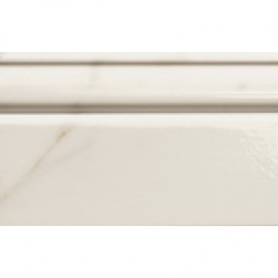 Бордюр 31x15 10мм Marmo D Wall DG02AL Digit Calacatta Alzata матовая бежевый Italgraniti