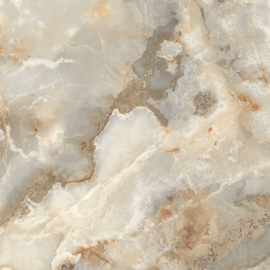 Керамогранит 80x80 8мм Abside ITL82941 Brown Polished глянцевая коричневый Italica