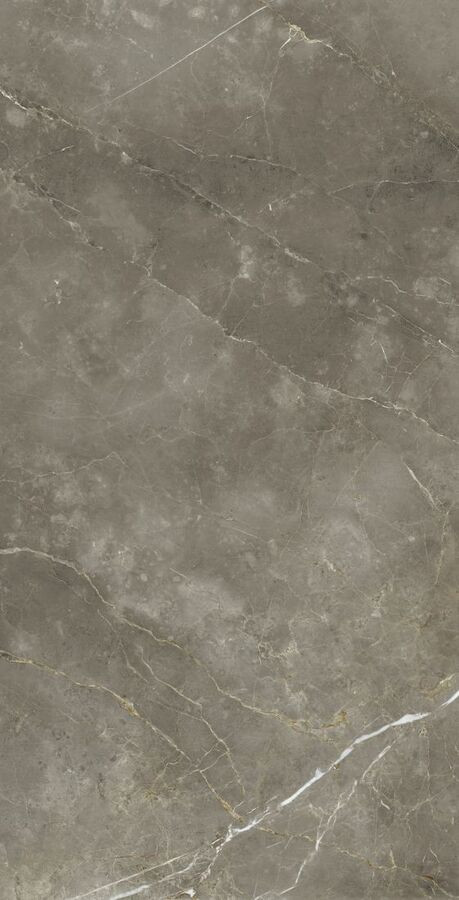 Плитка Плитка 160x80 9мм Stellaris Tuscania Grey Lux 610015000688 глянцевая серый мрамор Италон Италон