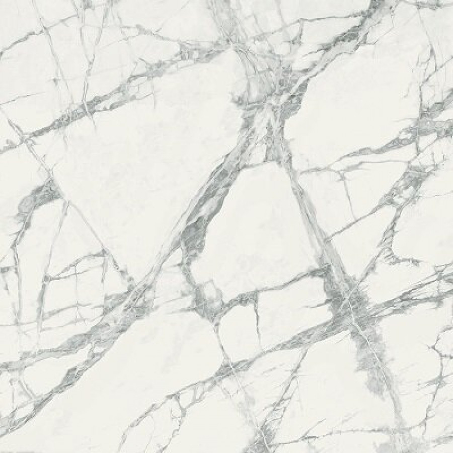 Плитка Плитка 80x80 9мм Charme Deluxe Invisible White Lux Ret Шд Инвизибл Уайт Люкс Рет 610015000510 глянцевая белый мрамор Италон Италон