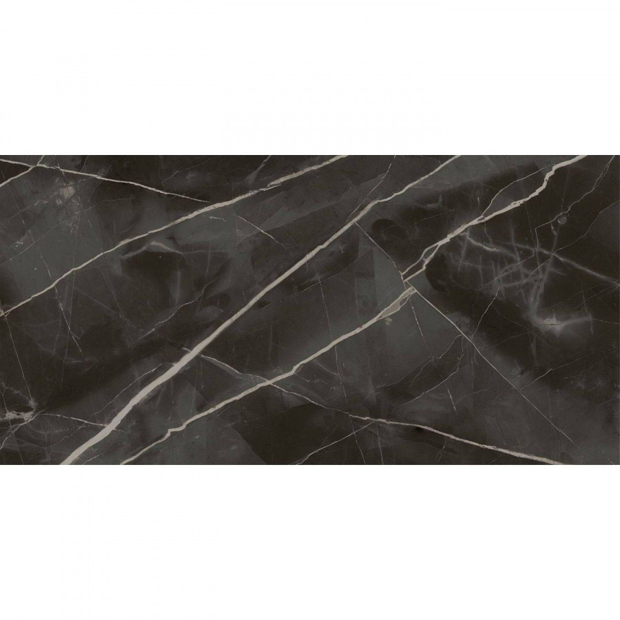 Керамогранит 120x60 9мм Стелларис 610015000682 Absolut Black Lappato Ret лаппатированная черный Italon