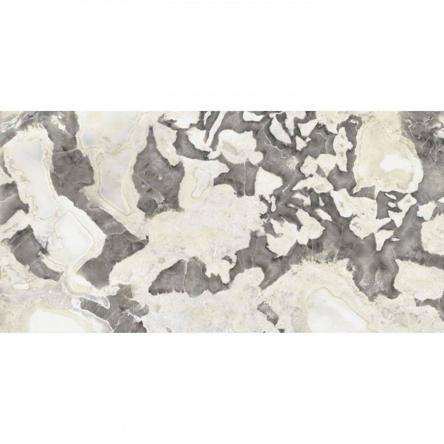 Керамогранит 160x80 9мм Стелларис 610015000690 Dover Light Lux Ret глянцевая белый Italon