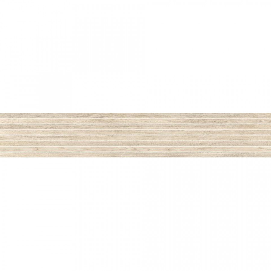 Декор 80x20 9мм Этернум 610110001109 Acero Tatami матовая бежевый Italon