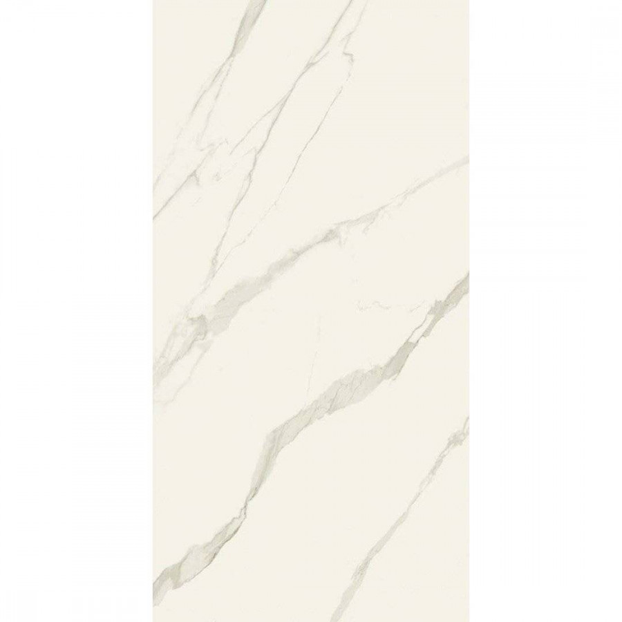 Керамогранит 160x80 9мм Метрополис 610010002340 Калакатта Голд матовая белый Italon