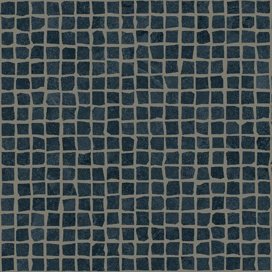 Мозаика 30x30 7мм Материя 600080000352 Титанио Рома матовая серый Italon