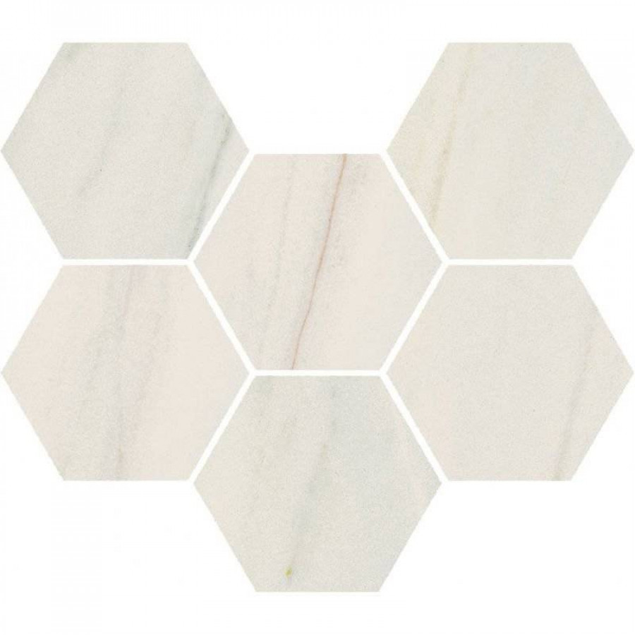 Мозаика 29x25 10мм Шарм Экстра 620110000064 Лаза Гексагон Пат. патинированная бежевый Italon