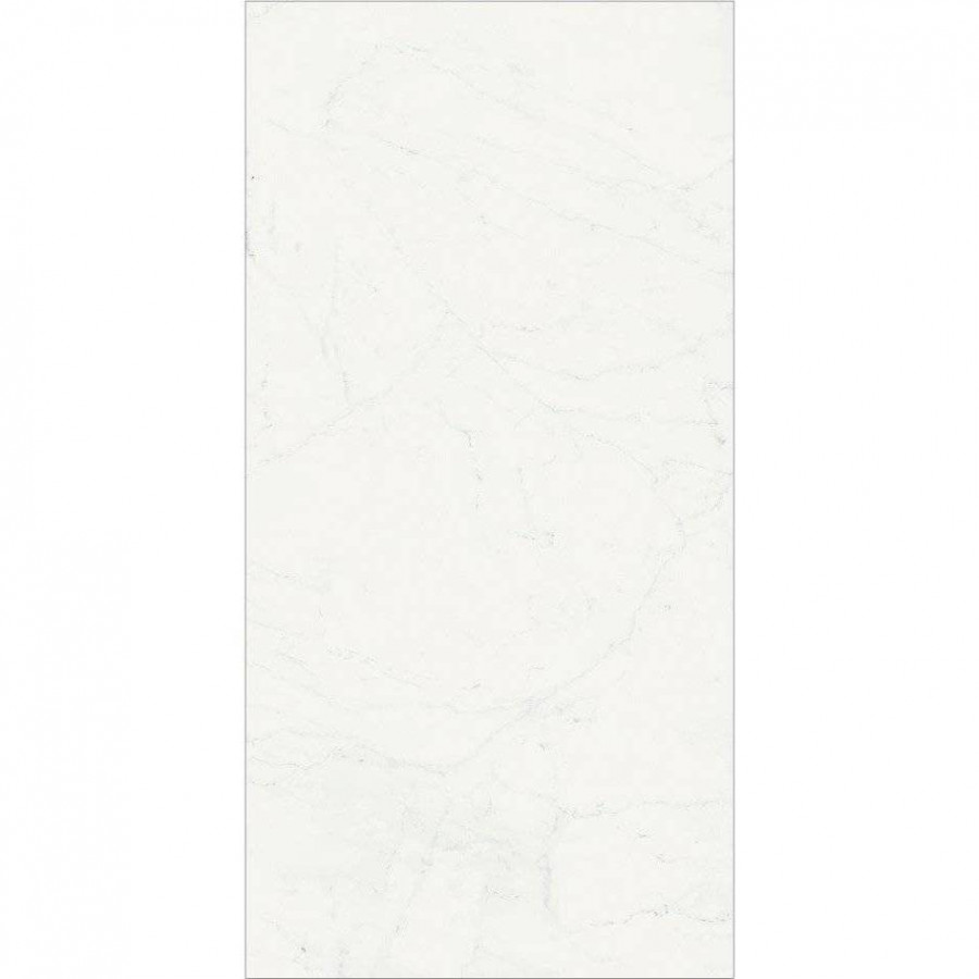Керамогранит 160x80 9мм Шарм Делюкс 610010001920 Бьянко Микеланжело Нат Рет матовая белый Italon