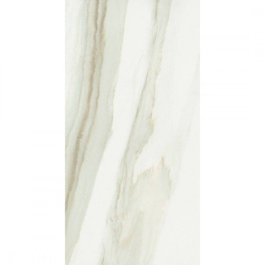 Керамогранит 160x80 8мм Шарм Эдванс 610015000587 Кремо Деликато Люкс полированная белый Italon