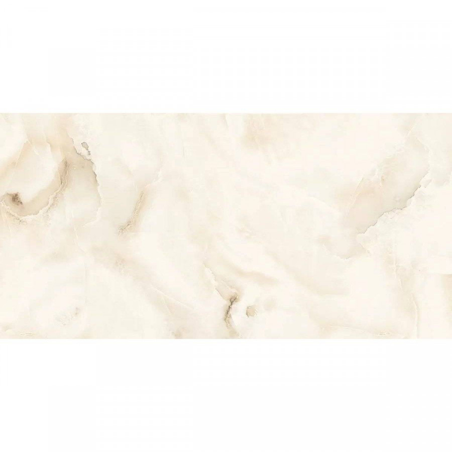 Керамогранит 120x60 9мм Cloudy Onyx Crema Sugar лаппатированная бежевый ITC