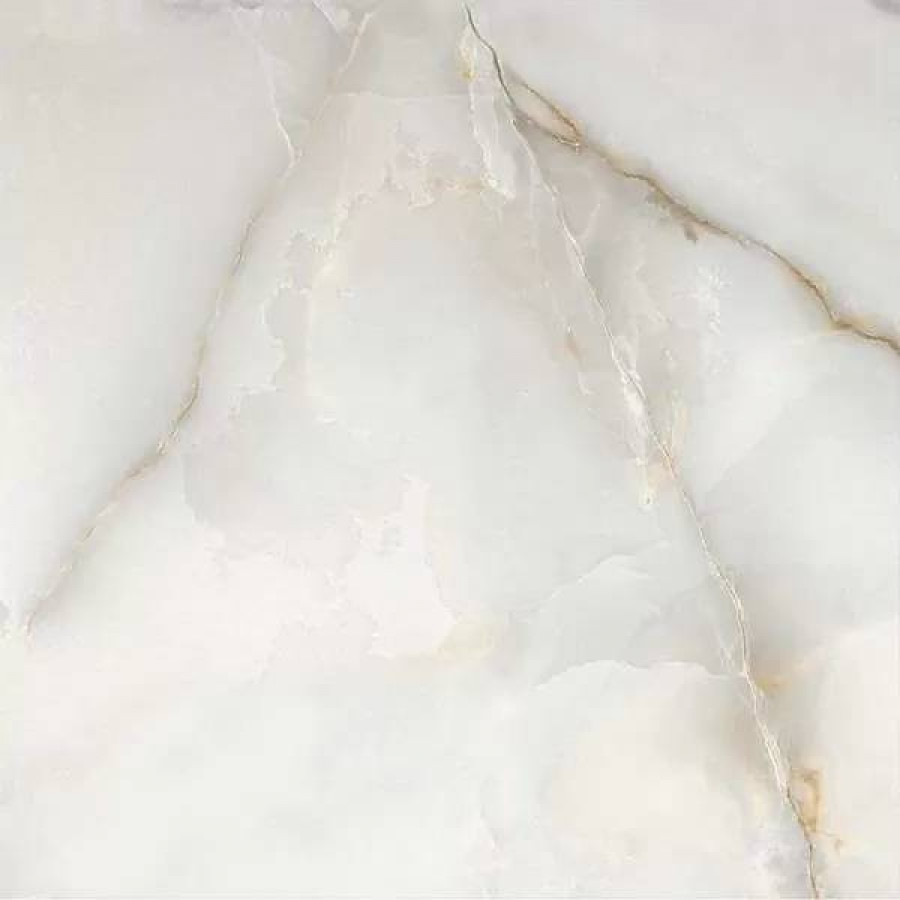 Керамогранит 60x60 9мм Alabaster Sky Carving матовая белый ITC
