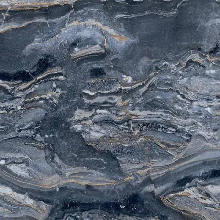 Керамогранит 60x60 9мм Apulia Blue Sugar лаппатированная синий ITC