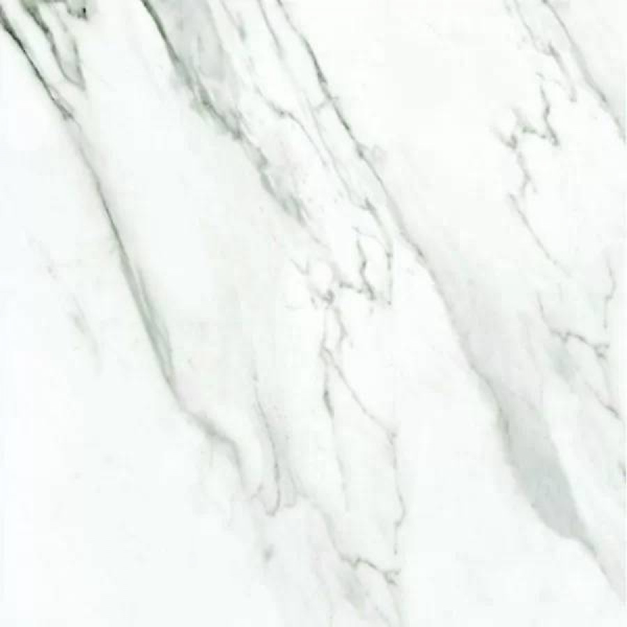 Керамогранит 60x60 9мм Statuario Carrara Bianco Sugar лаппатированная белый ITC