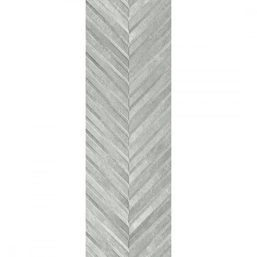 Декор 120x40 11мм Khan Art White матовая серый Keraben