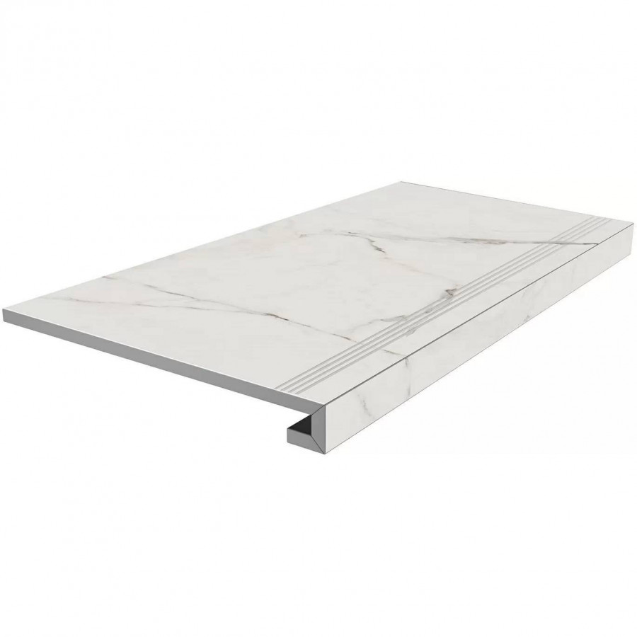 Ступень 80x33 9мм Монте Тиберио SG850092R/GCF Клееная Бежевый Светлый Лаппатированный лаппатированная бежевый Kerama Marazzi