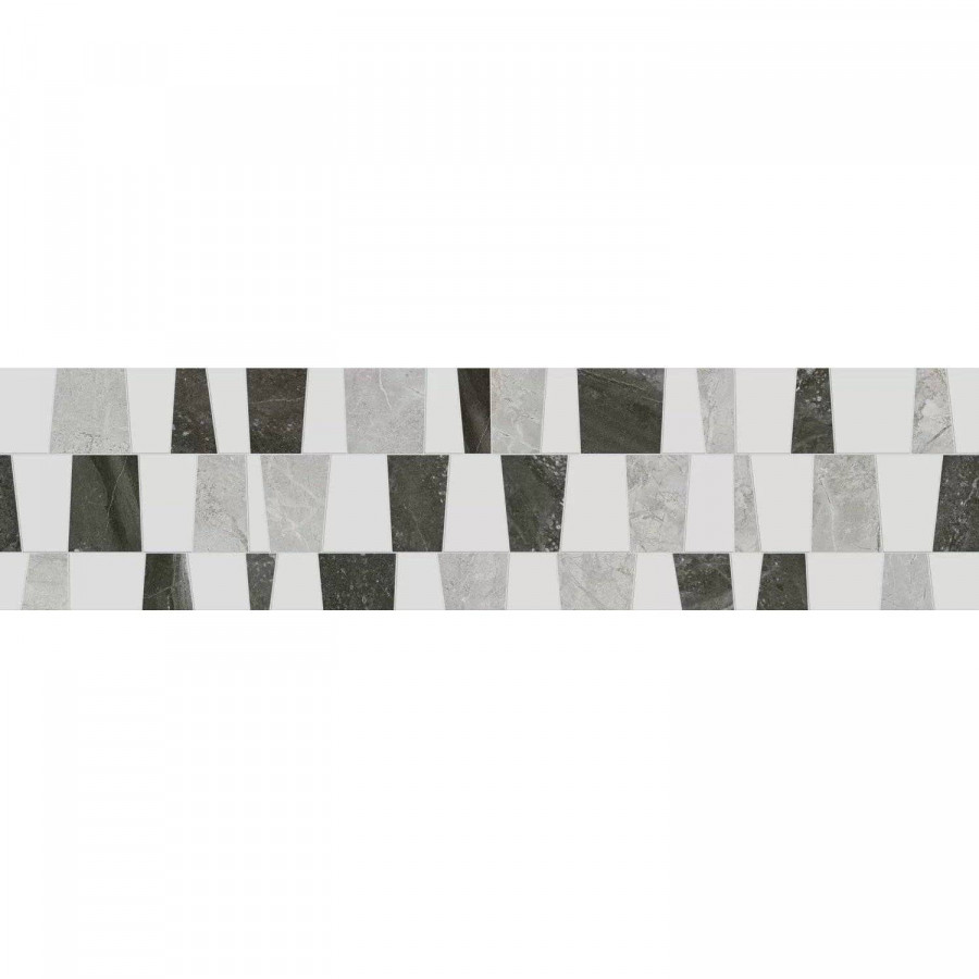 Бордюр 80x20 10мм Монте Тиберио VT/A653/48010R 1 Глянцевый Обрезной глянцевая серый Kerama Marazzi