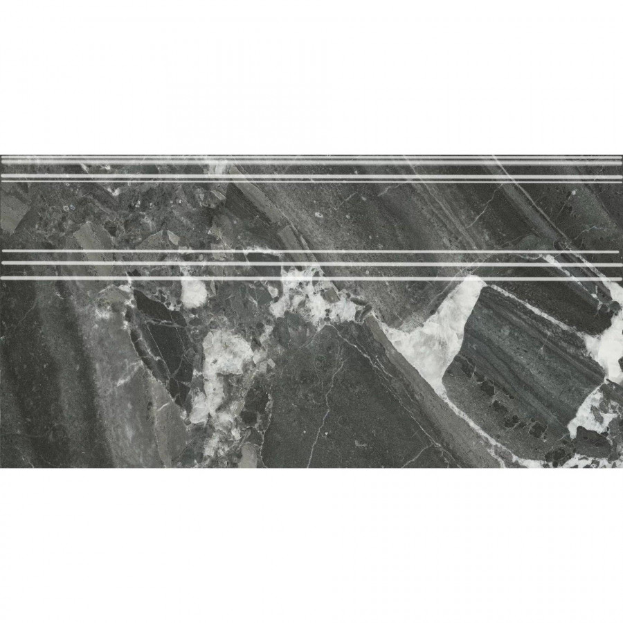 Плинтус 40x20 16мм Риальто FME025R Черный Глянцевый Обрезной глянцевая черный Kerama Marazzi