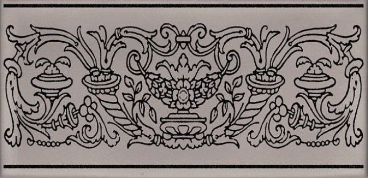 Декор 15x7 Авеллино STG/E509/16008 глянцевая двухцветный Kerama Marazzi