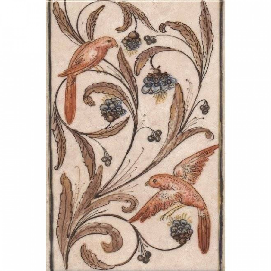 Декор 30x20 9мм Вилла Флоридиана FC/A10/8245 глянцевая бежевый Kerama Marazzi