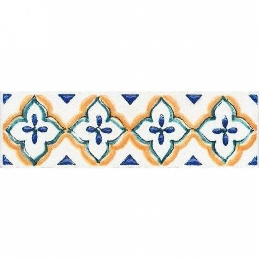 Бордюр 10x3 7мм Капри STG/A495/1146H глянцевая белый Kerama Marazzi