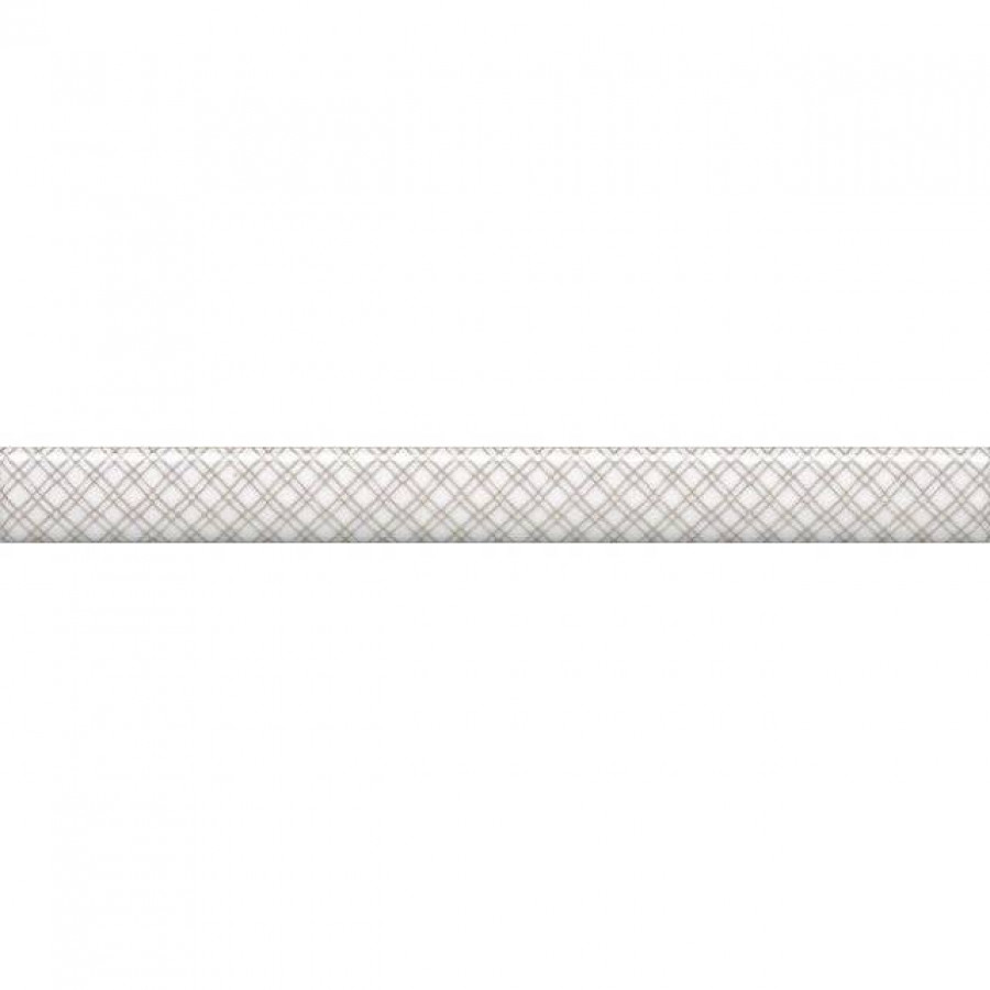 Бордюр 20x2 9мм Карандаш PFE001 Клетка матовая белый Kerama Marazzi