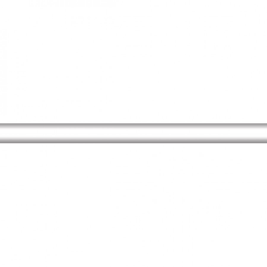 Бордюр 20x2 9мм Карандаш 130 Белый глянцевая белый Kerama Marazzi