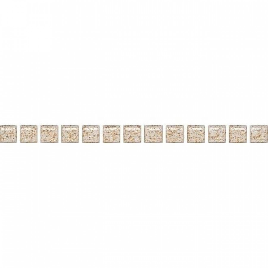 Бордюр 20x1 9мм Ричмонд POF002 Карандаш Бисер Белый Золото глянцевая белый Kerama Marazzi