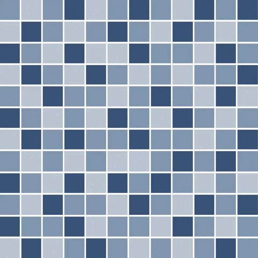 Мозаика 30x30 3.5мм Темари KMD2MSM008MN Мозаичный Микс Синий Матовый матовая синий Kerama Marazzi