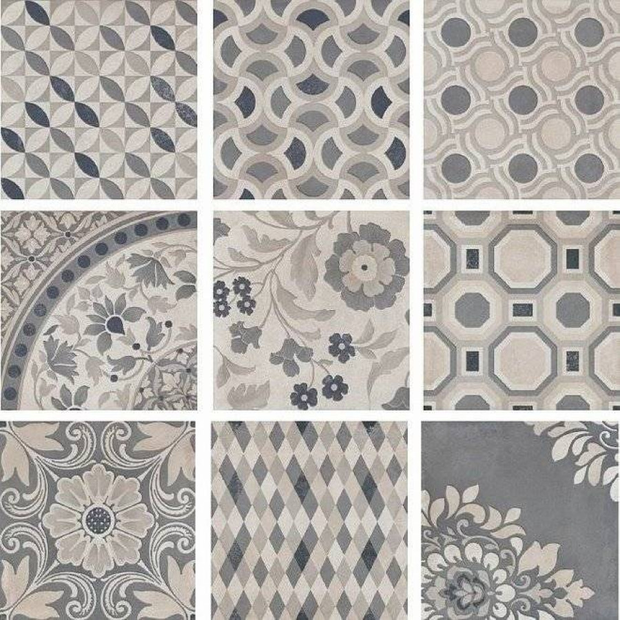 Керамогранит 30x30 8мм Коллиано SG914500N Орнамент Mix матовая бежевый Kerama Marazzi