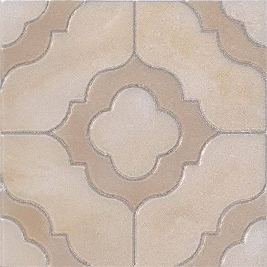 Вставка 15x15 9мм Помильяно MLD/B64/TU0031L Бежевый Лапп. глянцевая бежевый Kerama Marazzi