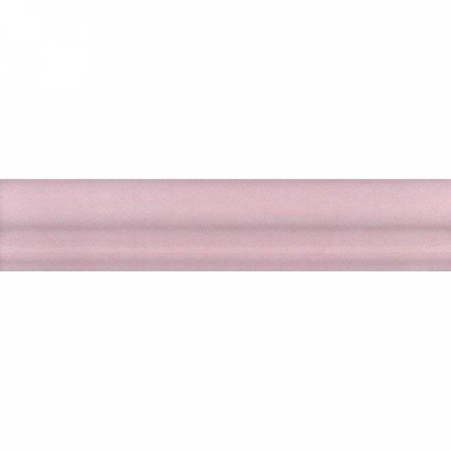 Бордюр 15x3 16мм Мурано BLD018 Багет Розовый глянцевая розовый Kerama Marazzi