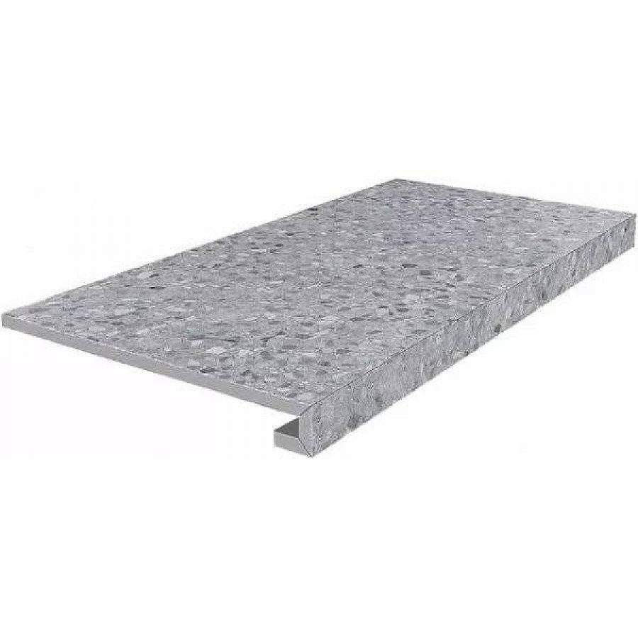 Ступень 60x33 9мм Терраццо SG632620R\GCF Клееная Серый матовая серый Kerama Marazzi