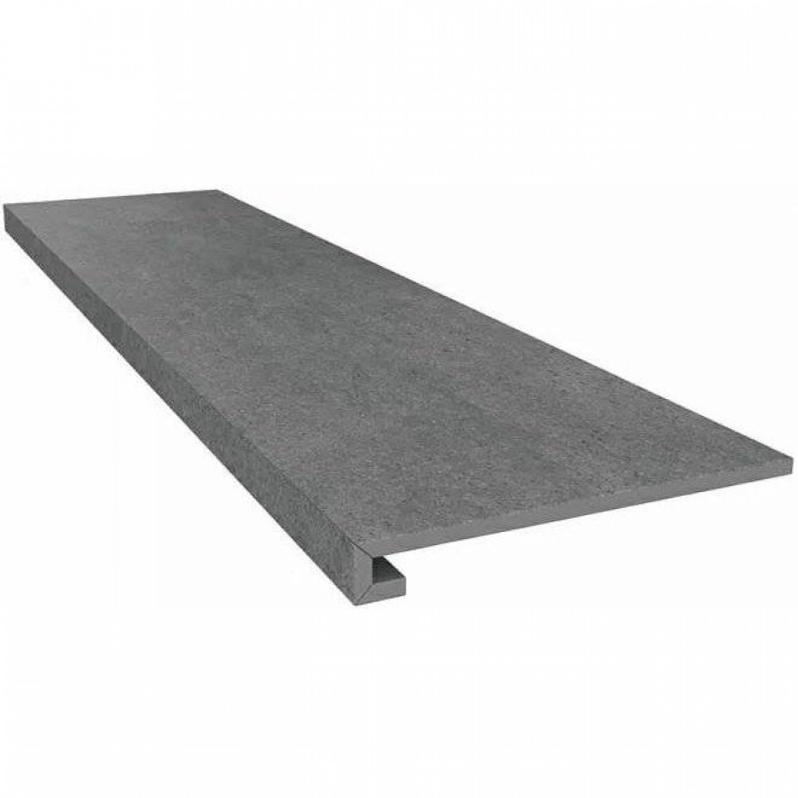 Ступень 120x33 9мм Фондамента DL501120R\GCF Клееная Пепельный матовая серый Kerama Marazzi