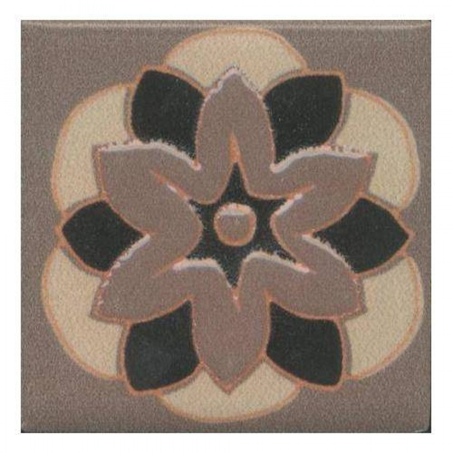 Вставка 5x5 6.9мм Анвер OS/C176/21052 Коричневый 10 глянцевая черный Kerama Marazzi