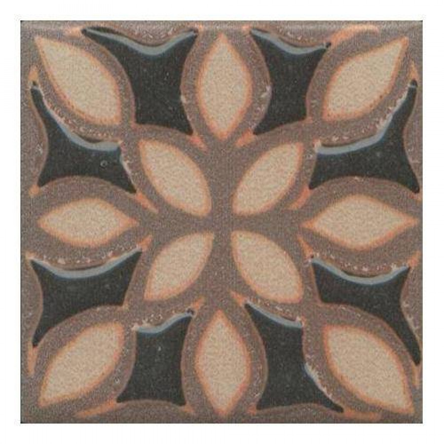 Вставка 5x5 6.9мм Анвер OS/C175/21052 Коричневый 9 глянцевая черный Kerama Marazzi