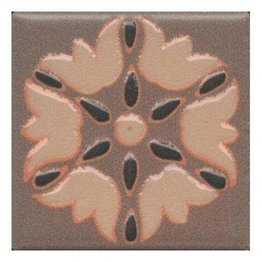 Вставка 5x5 6.9мм Анвер OS/C178/21052 Коричневый 12 глянцевая черный Kerama Marazzi