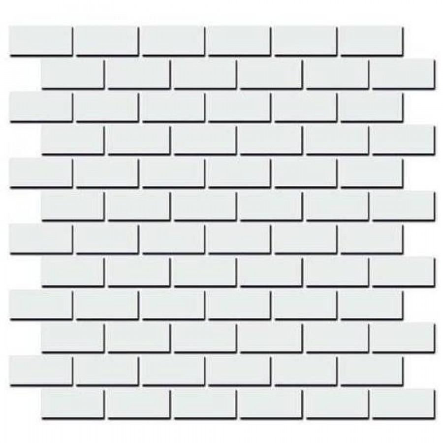 Декор 32x30 11мм Турнон 191/001 Белый Матовый Мозаичный матовая белый Kerama Marazzi