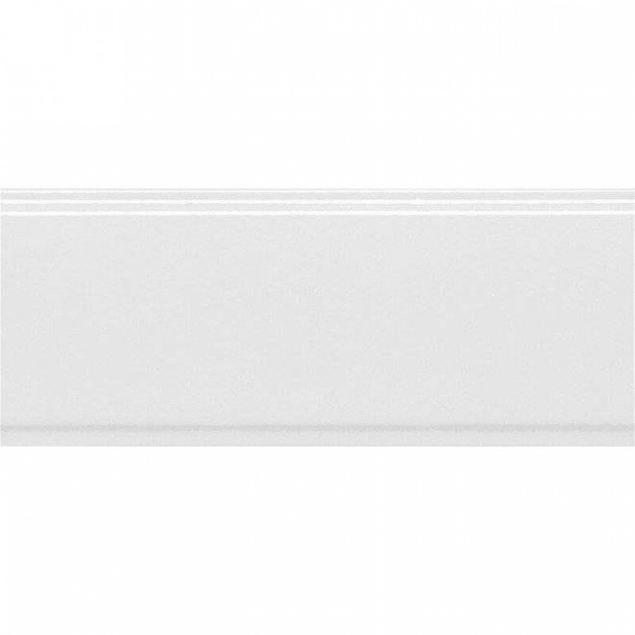 Бордюр 30x12 13мм Марсо BDA011R Белый Обрезной матовая белый Kerama Marazzi