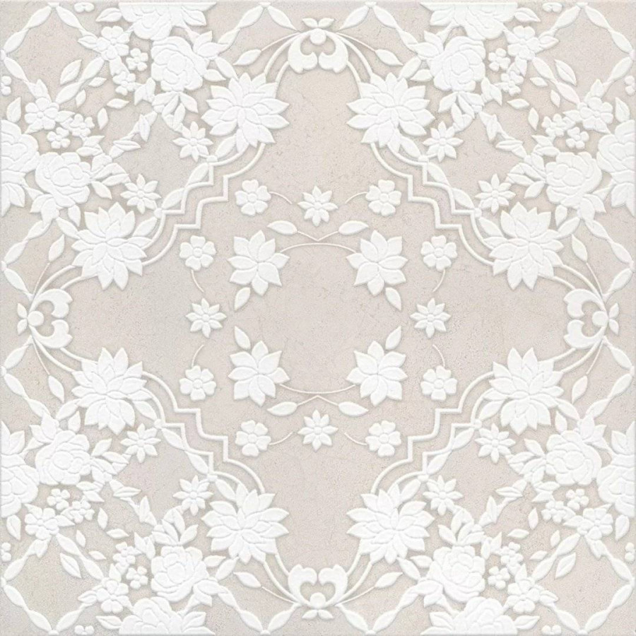 Декор 50x50 8.5мм Сорбонна STG/A606/SG457020 Ковер Центр матовая бежевый Kerama Marazzi