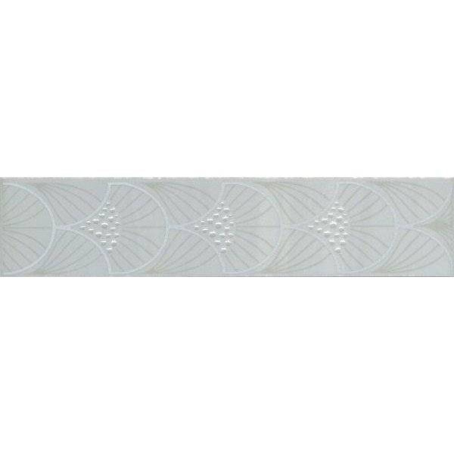 Бордюр 25x5 8мм Сияние AD/B465/6373 глянцевая серый Kerama Marazzi