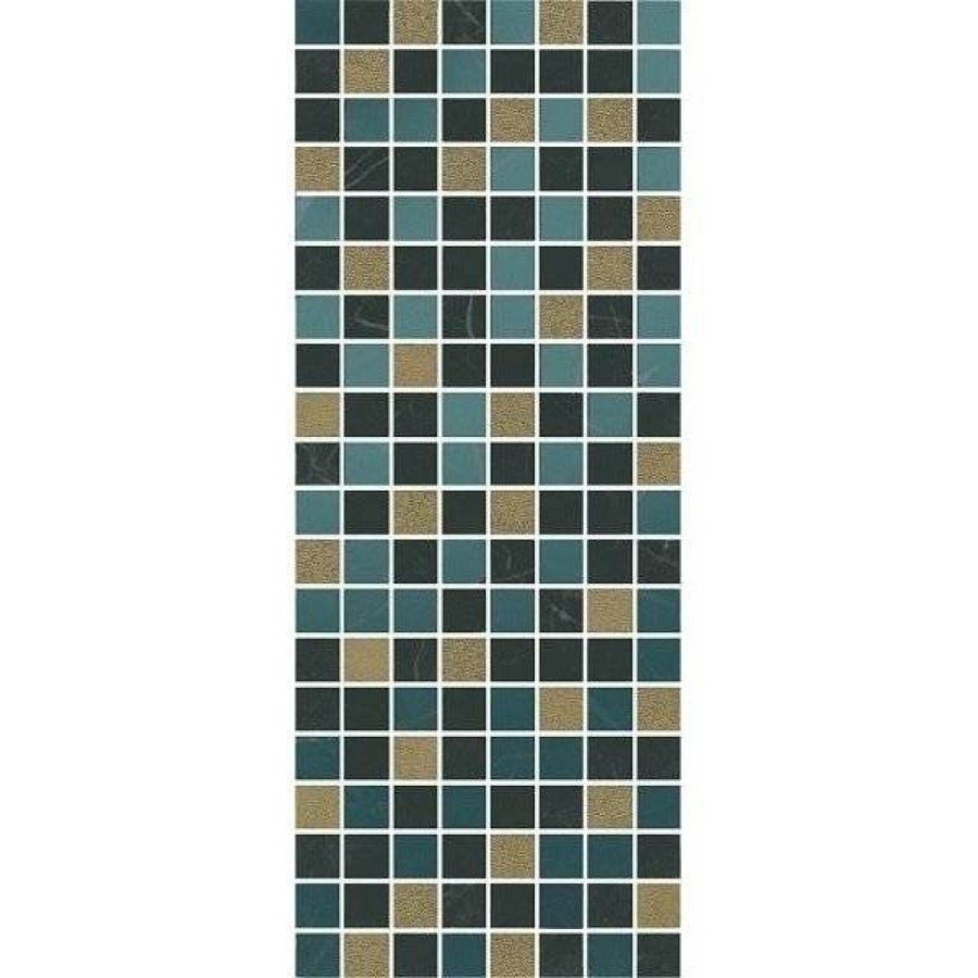 Декор 50x20 9мм Алькала MM7204A глянцевая черный Kerama Marazzi