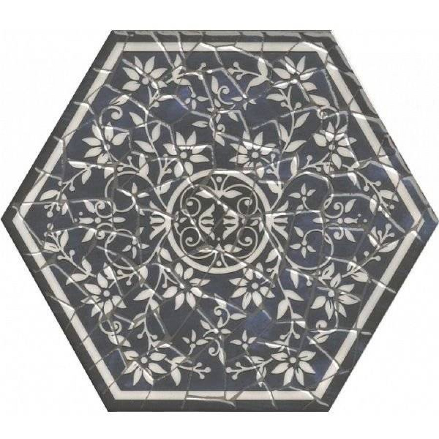 Декор 33x29 8мм Парк Гуэля HGD/A384/SG2700L Lapp лаппатированная серый Kerama Marazzi