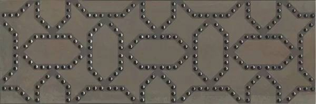 Декор 90x30 9мм Раваль DC/D08/13062TR обрезной матовая коричневый Kerama Marazzi