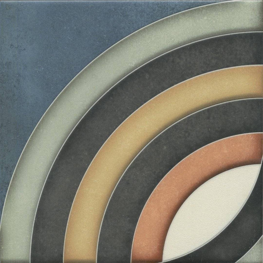 Декор 20x20 6.9мм Фантазия HGD\A556\5009 2 Матовый матовая синий Kerama Marazzi