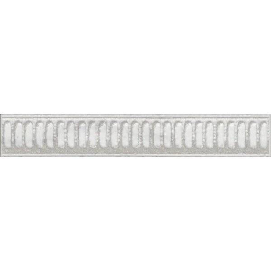 Бордюр 20x3 6.9мм Брера VT/A186/8327 матовая серый Kerama Marazzi