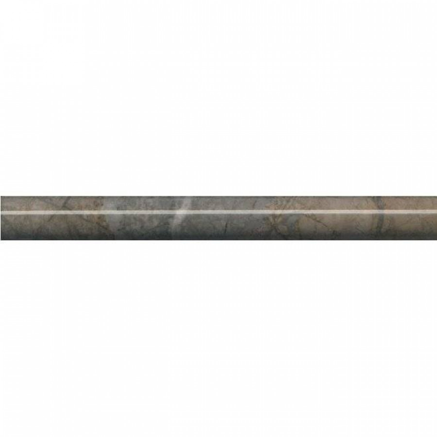 Бордюр 25x3 19мм Театро SPB007R глянцевая коричневый Kerama Marazzi