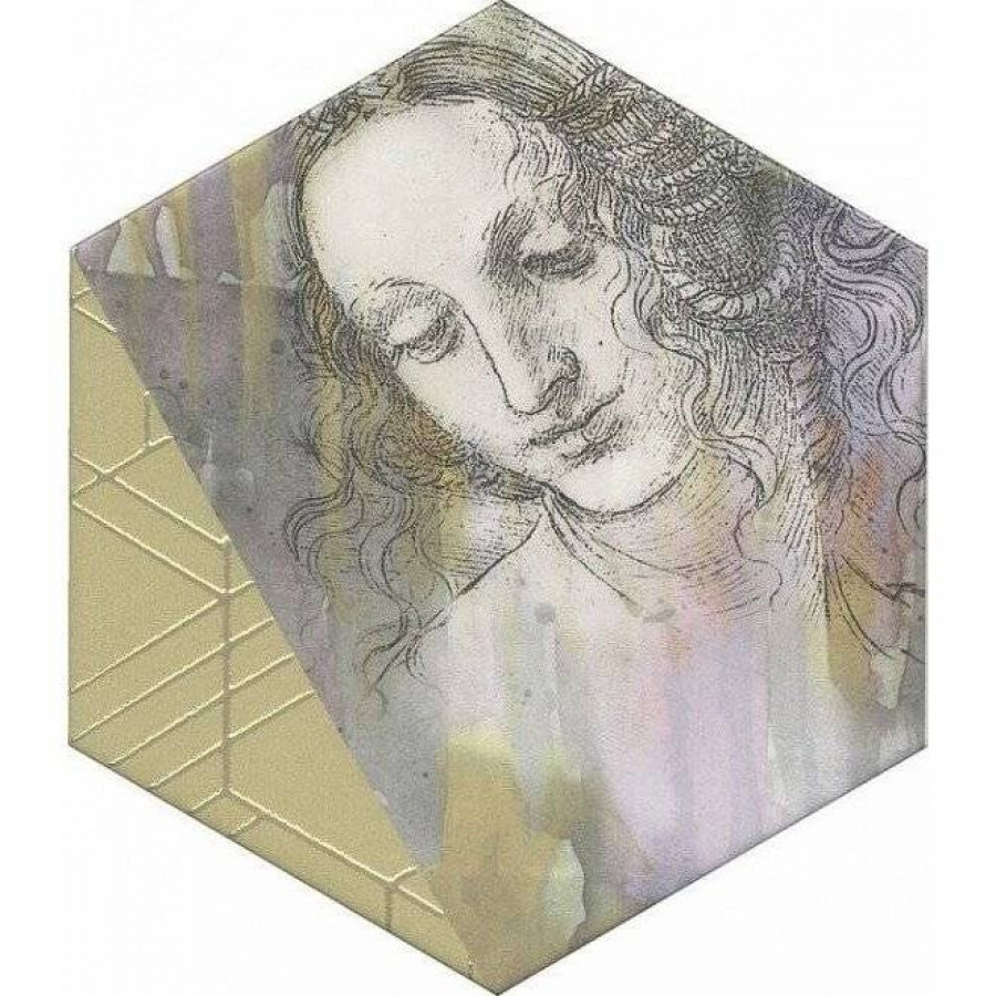 Декор 23x20 6.9мм Ателлани VT/A177/24001 матовая серый Kerama Marazzi