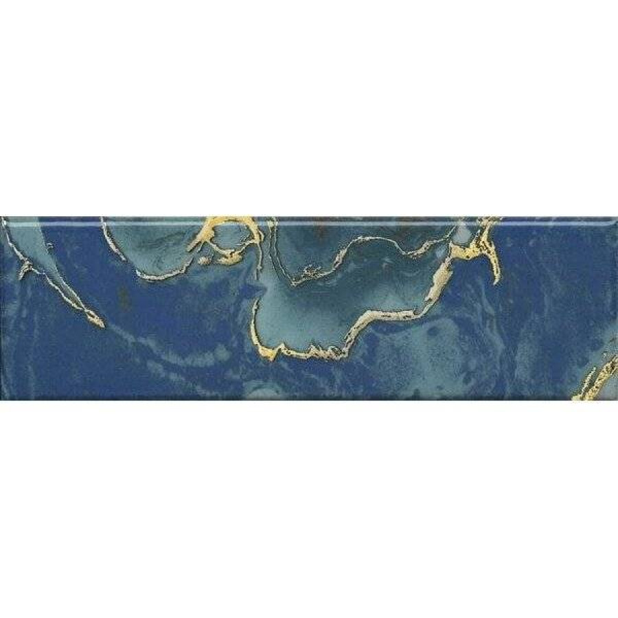 Декор 29x9 8.5мм Дарсена VB/A50/9016 матовая синий Kerama Marazzi